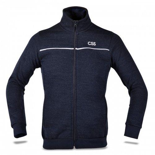 Strickfleece-Jacke unisex